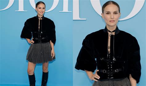 Natalie Portman Makes a Powerful Sartorial Statement for Dior .